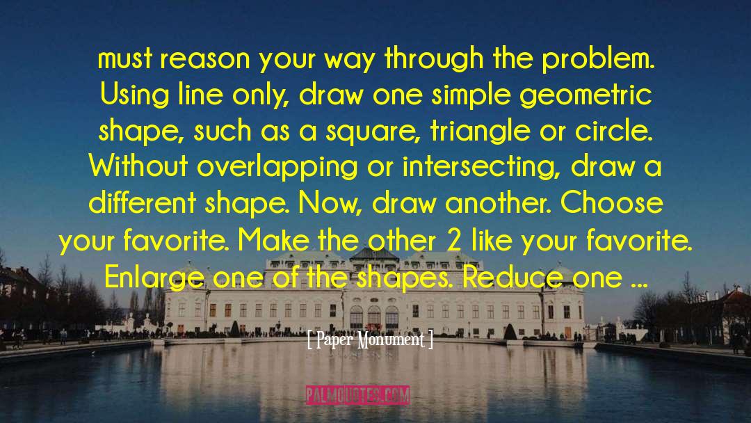Triangle Strongest Shape Quote quotes by Paper Monument