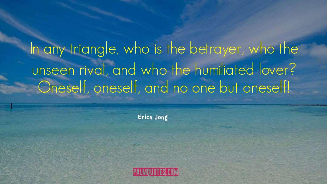 Triangles quotes by Erica Jong