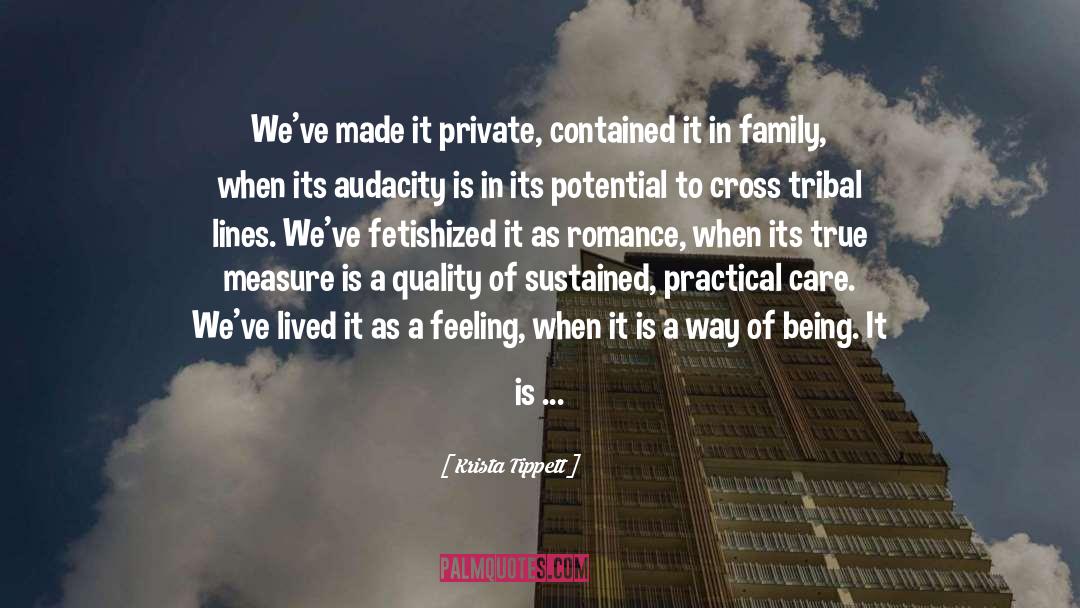 Tribal Publications Inc quotes by Krista Tippett