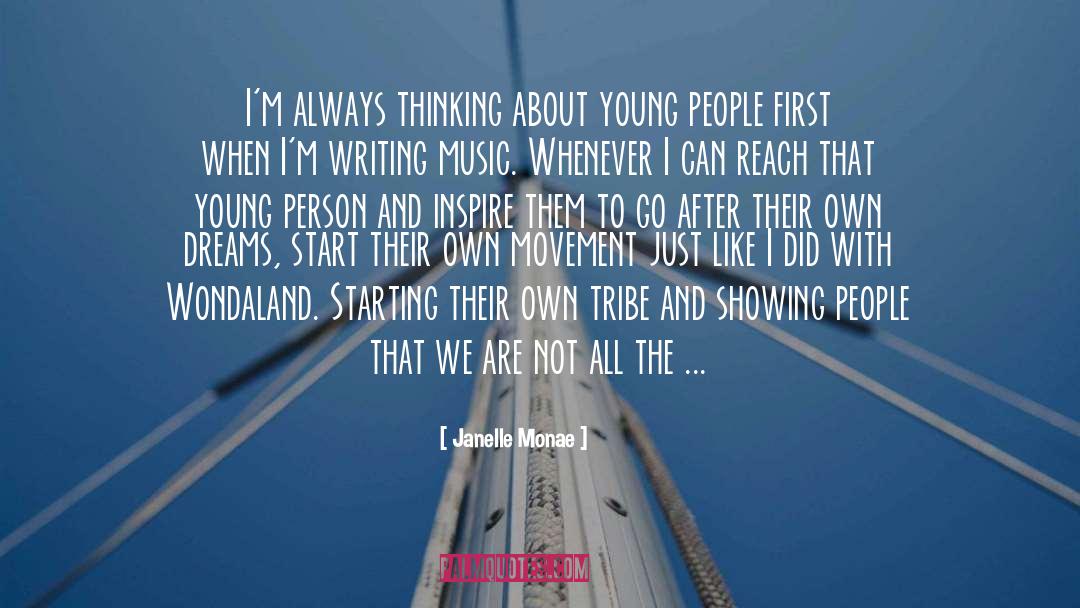 Tribe quotes by Janelle Monae