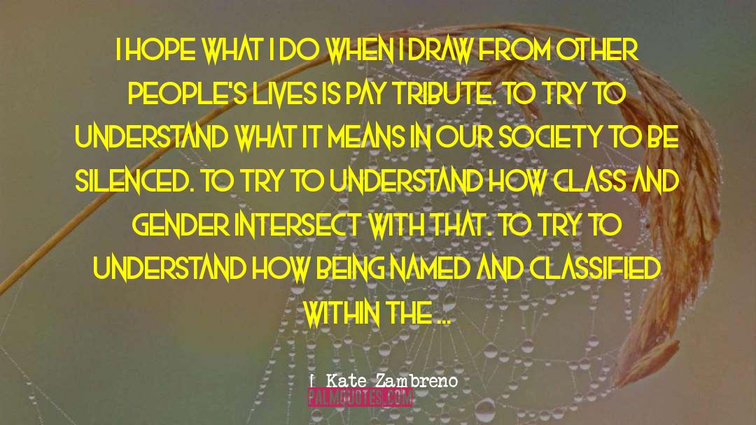 Tribute To Womens Day quotes by Kate Zambreno