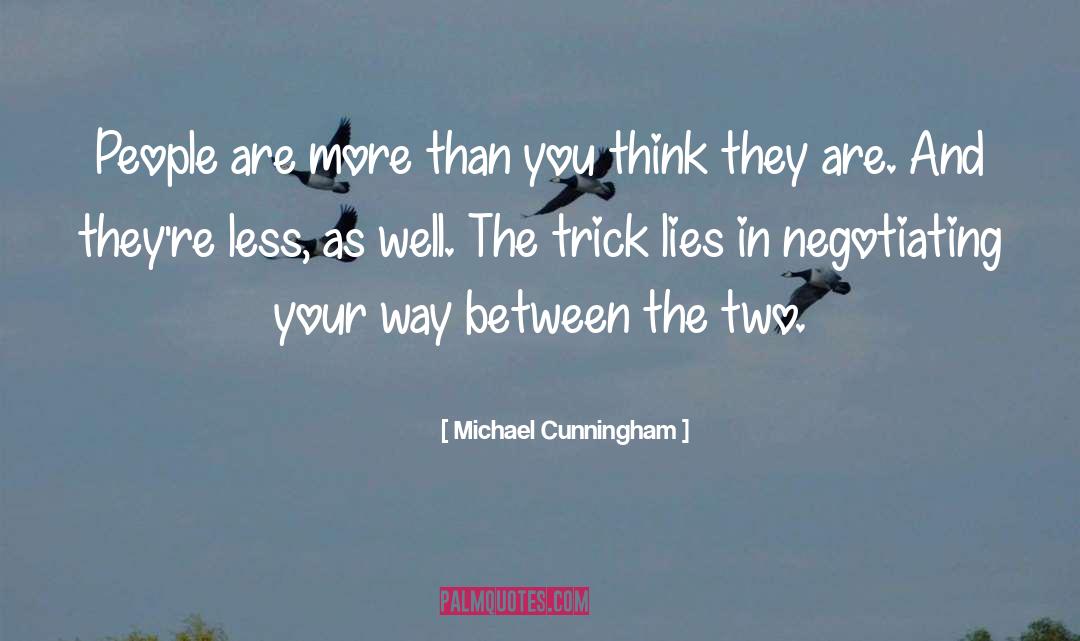 Trick quotes by Michael Cunningham