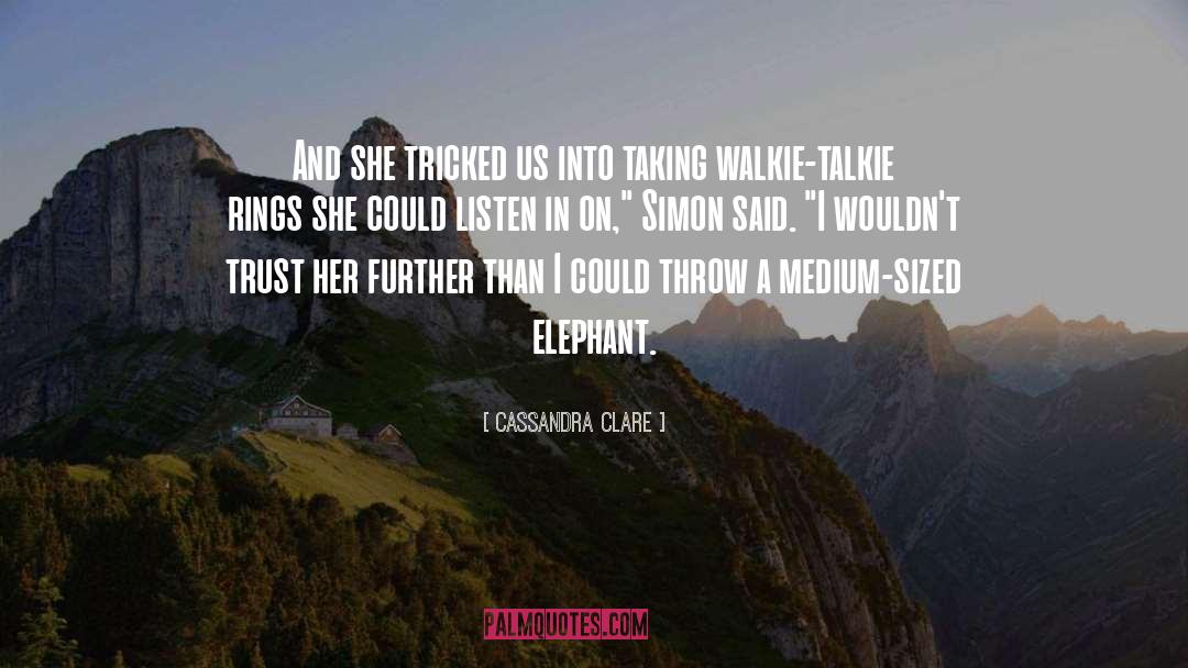 Tricked quotes by Cassandra Clare