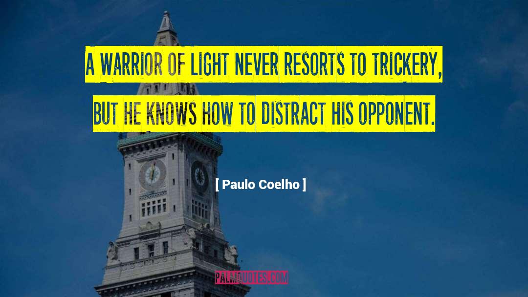 Trickery quotes by Paulo Coelho