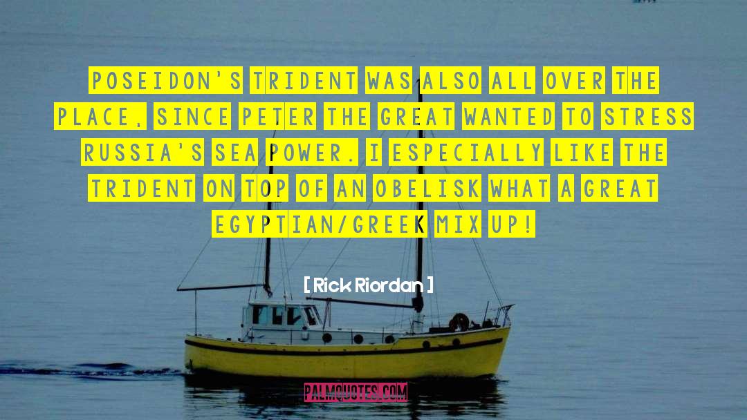 Trident quotes by Rick Riordan