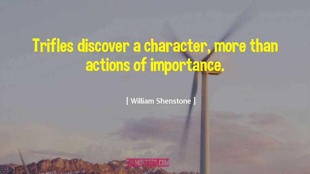 Trifles quotes by William Shenstone