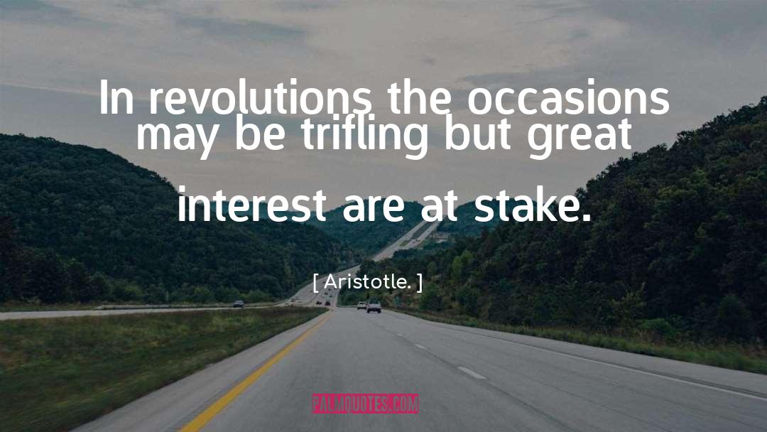 Trifling quotes by Aristotle.