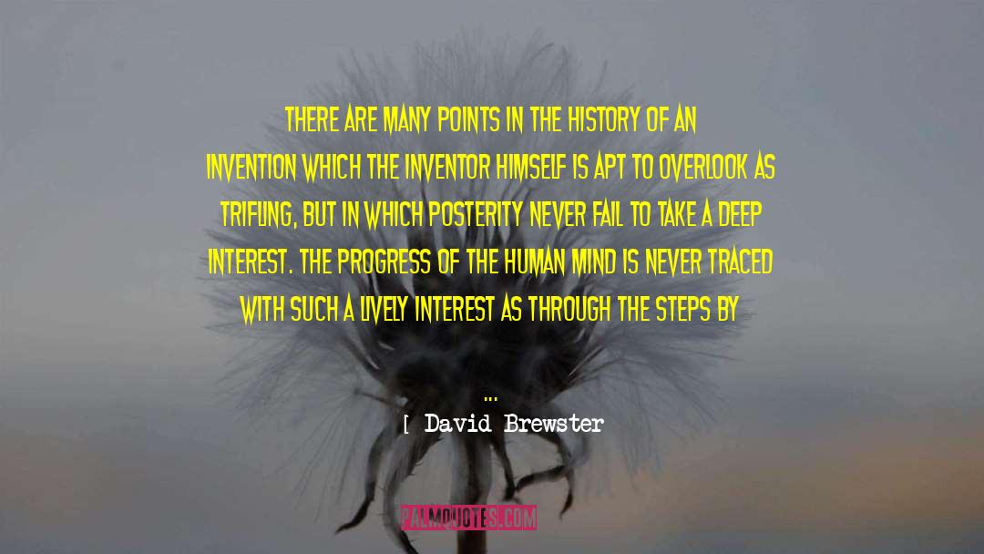 Trifling quotes by David Brewster