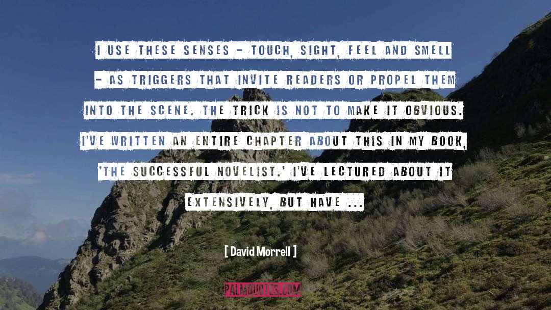 Triggers quotes by David Morrell