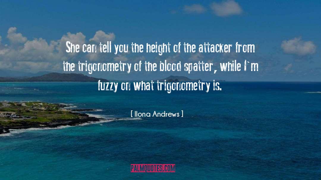 Trigonometry quotes by Ilona Andrews