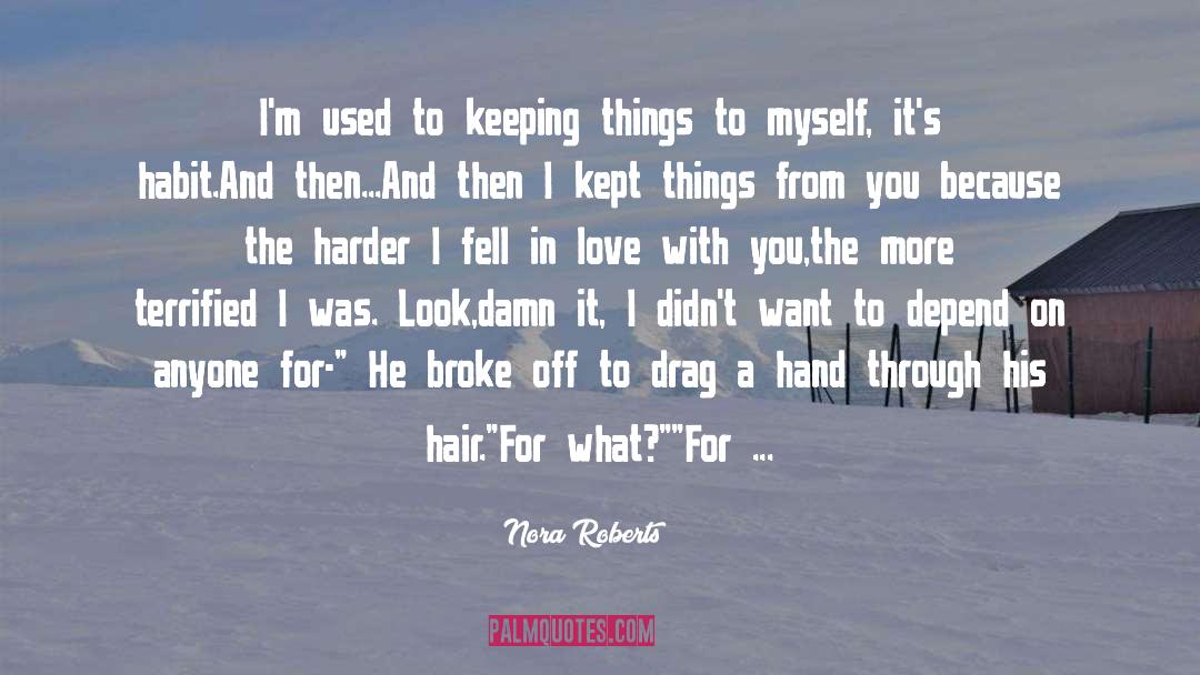 Trimmed Hair quotes by Nora Roberts