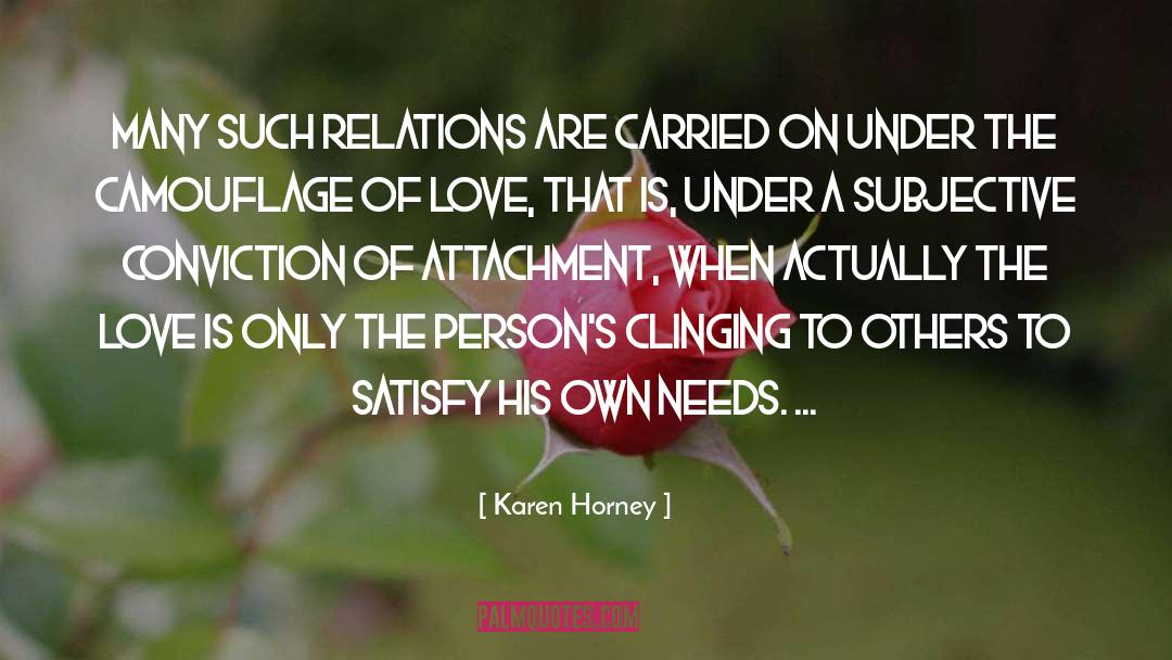 Triney Madsin quotes by Karen Horney