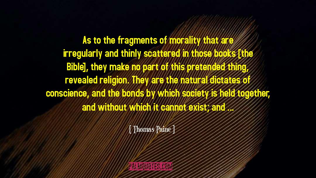 Trinitarian Bible Societies quotes by Thomas Paine