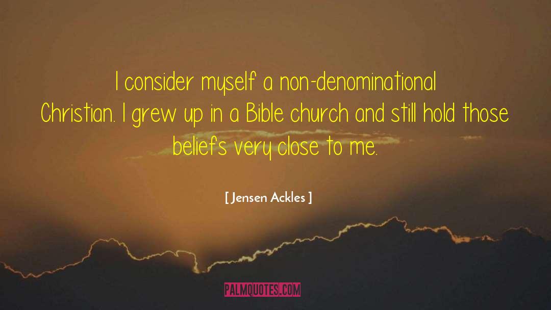 Trinitarian Bible Societies quotes by Jensen Ackles