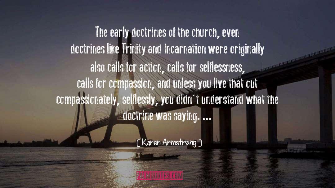 Trinity quotes by Karen Armstrong