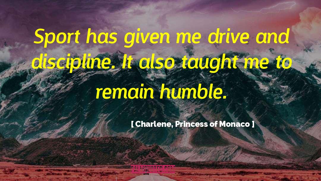 Trinquier Monaco quotes by Charlene, Princess Of Monaco