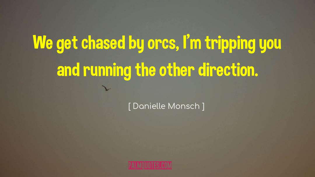 Tripping Over quotes by Danielle Monsch