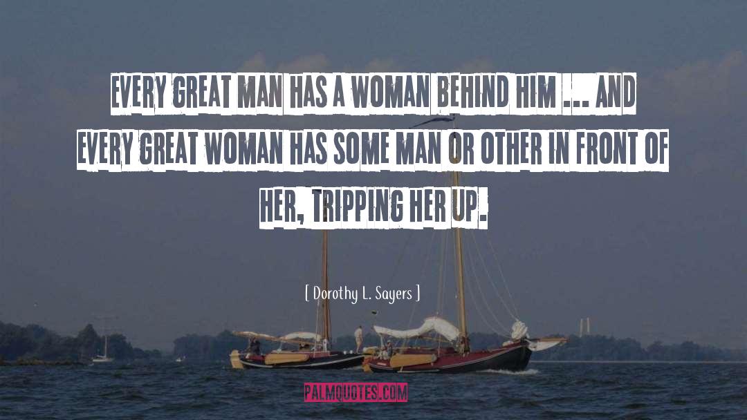 Tripping Over quotes by Dorothy L. Sayers