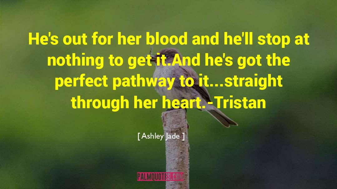 Tristan quotes by Ashley Jade