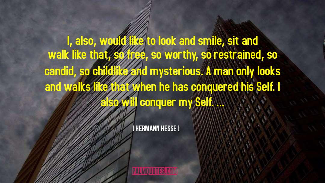 Triumphant Smile quotes by Hermann Hesse