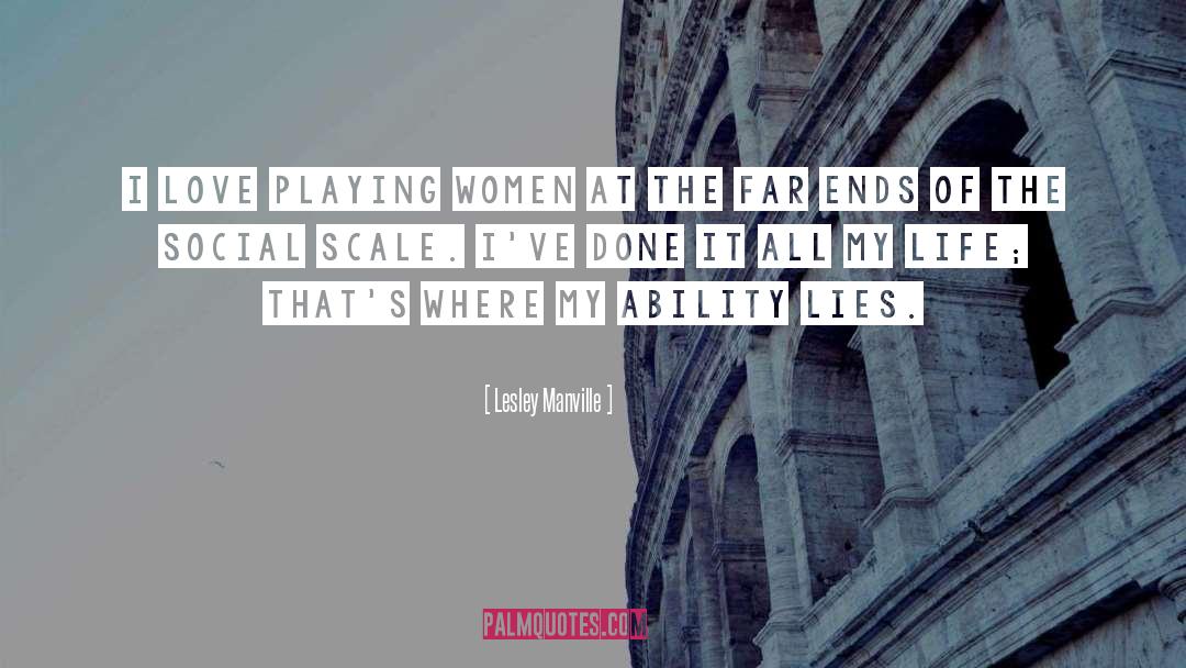 Trivialization Of Women quotes by Lesley Manville