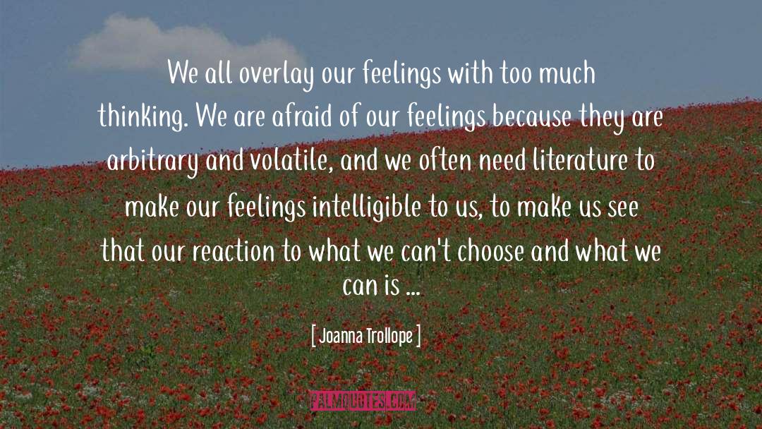 Trollope quotes by Joanna Trollope