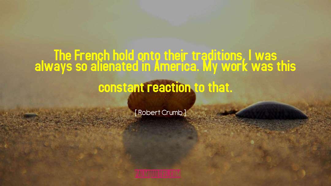 Troner French quotes by Robert Crumb