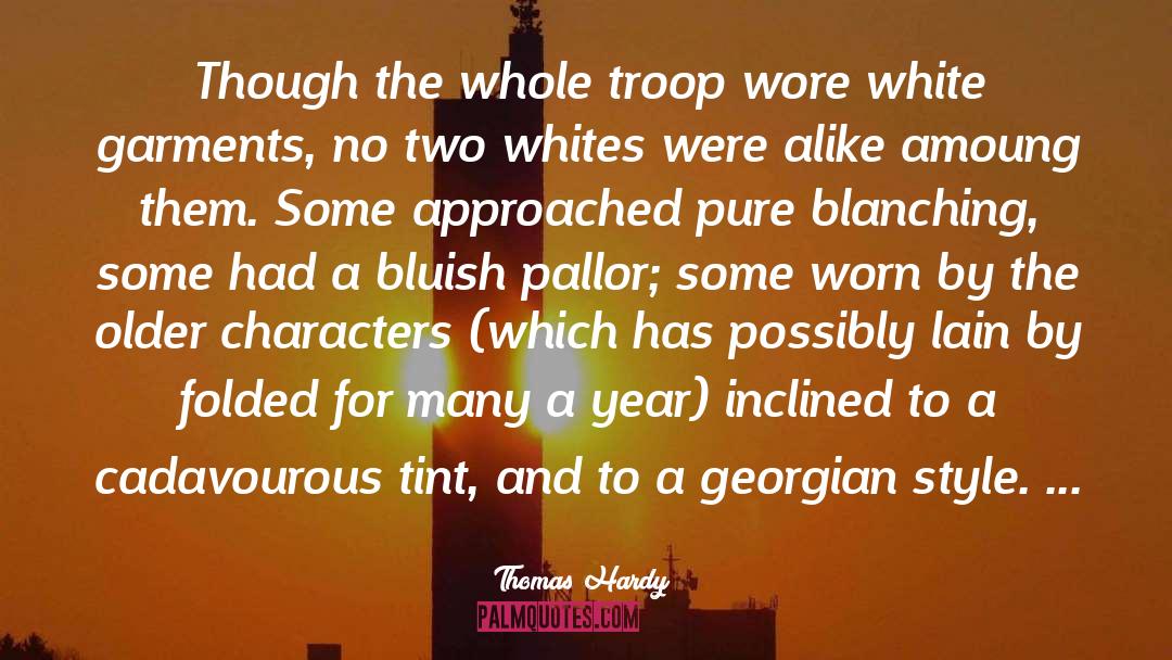 Troop quotes by Thomas Hardy