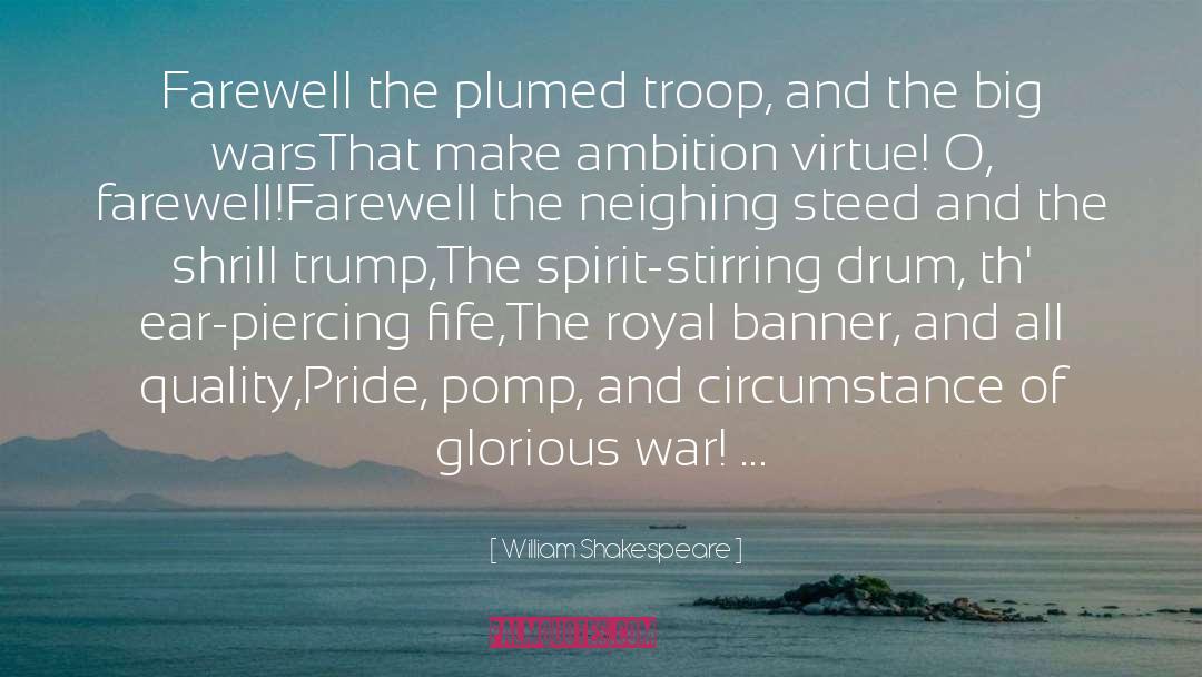 Troop quotes by William Shakespeare