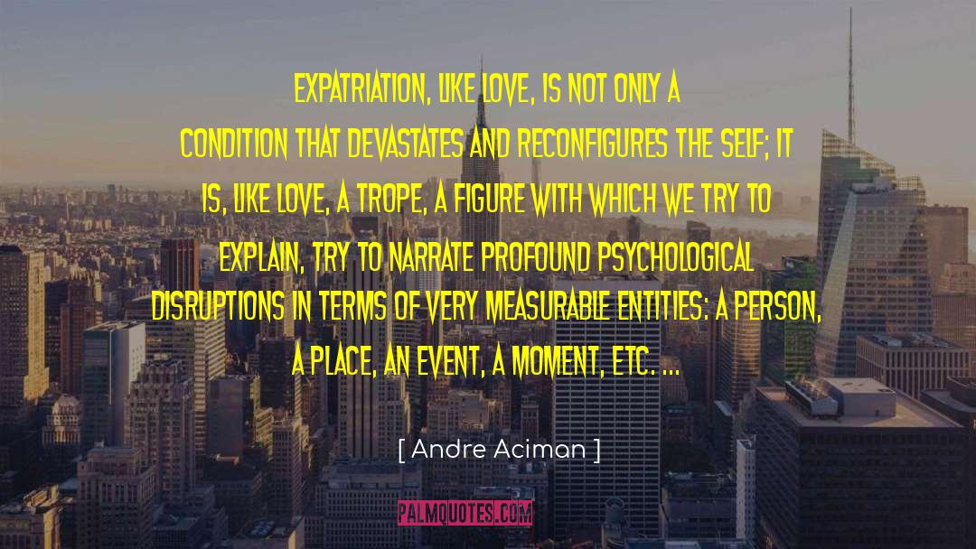 Trope quotes by Andre Aciman
