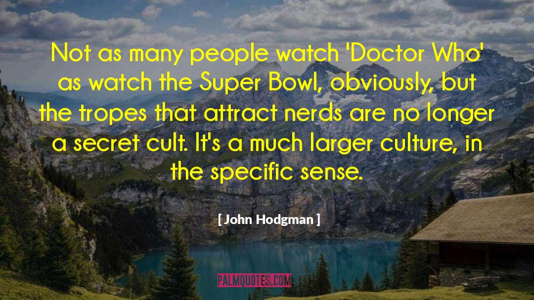 Tropes quotes by John Hodgman