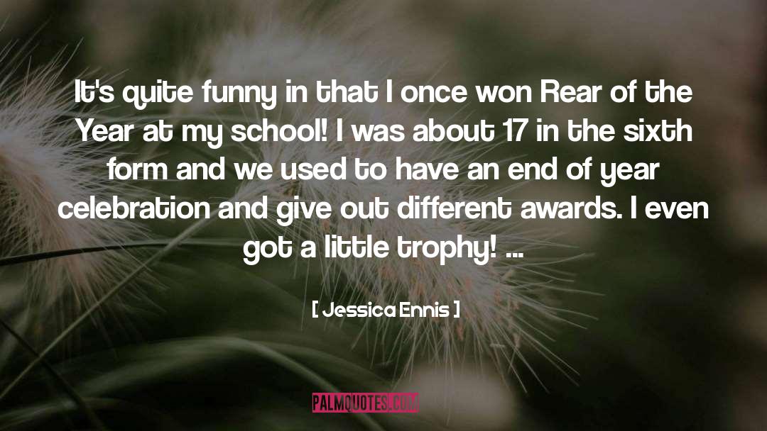 Trophies quotes by Jessica Ennis
