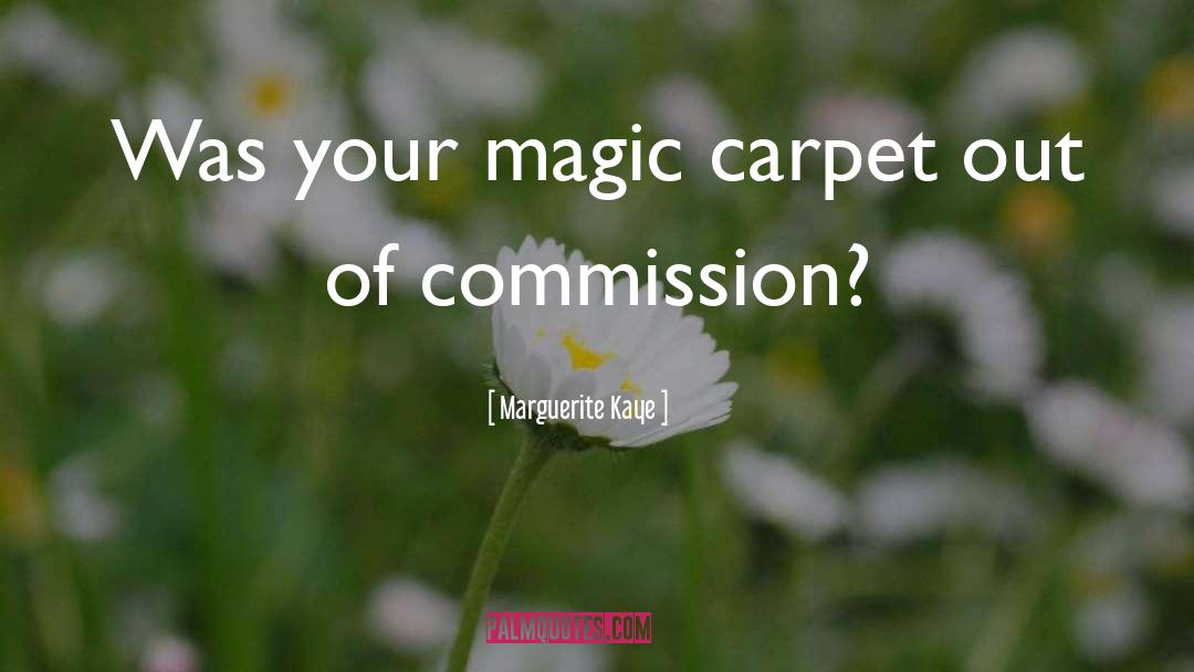 Trotts Carpet quotes by Marguerite Kaye