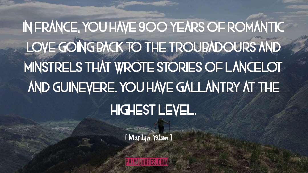 Troubadours quotes by Marilyn Yalom