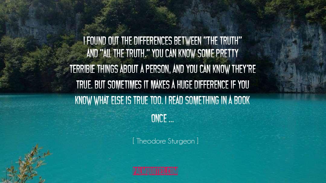 Trouble Is Her Business quotes by Theodore Sturgeon