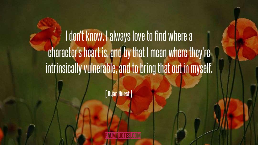 Troubled Heart quotes by Ryan Hurst