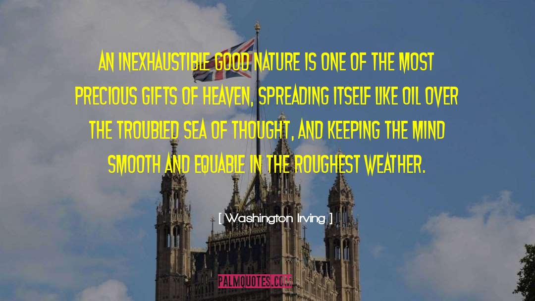 Troubled quotes by Washington Irving