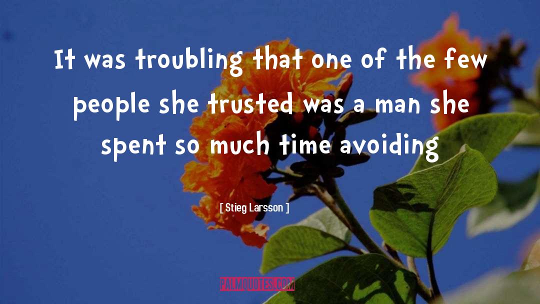 Troubling quotes by Stieg Larsson