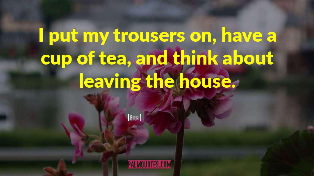 Trousers quotes by Blur