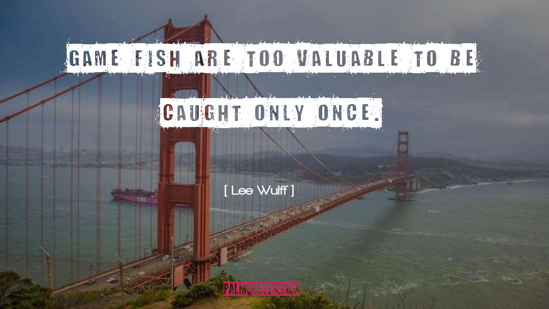 Trout quotes by Lee Wulff