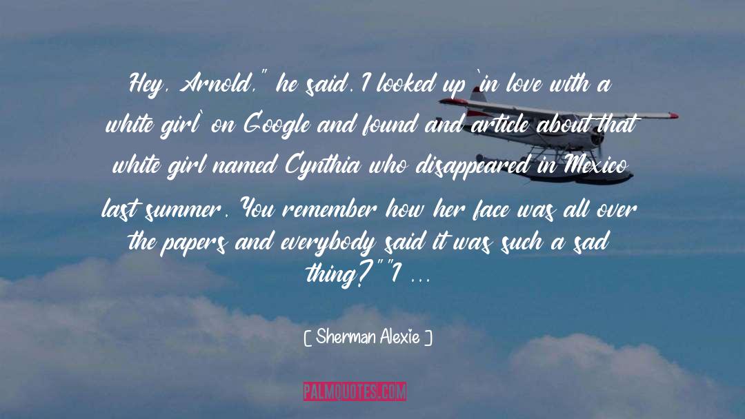 Troy Summer quotes by Sherman Alexie
