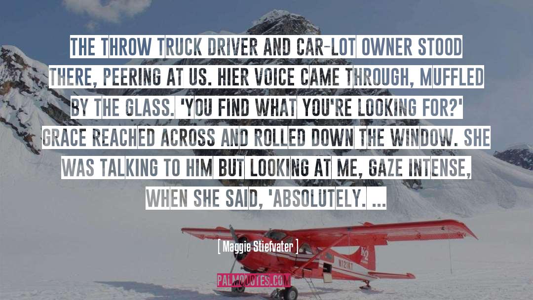 Truck Driver quotes by Maggie Stiefvater