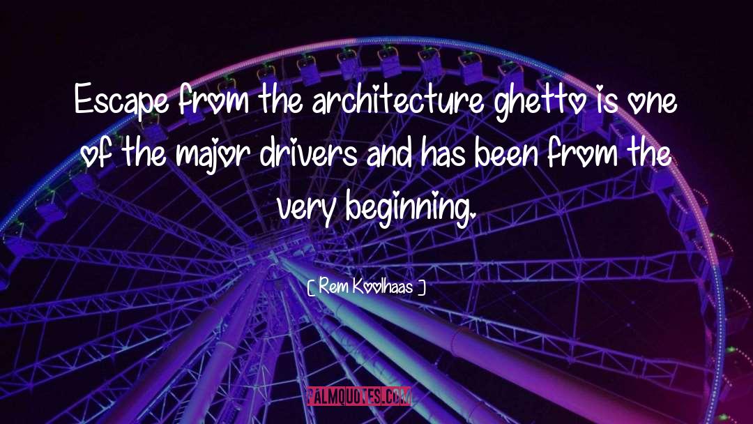 Truck Drivers quotes by Rem Koolhaas