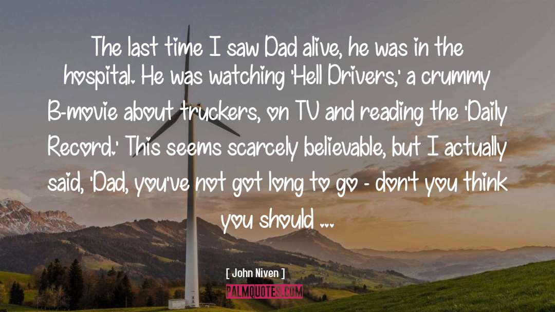Truckers quotes by John Niven
