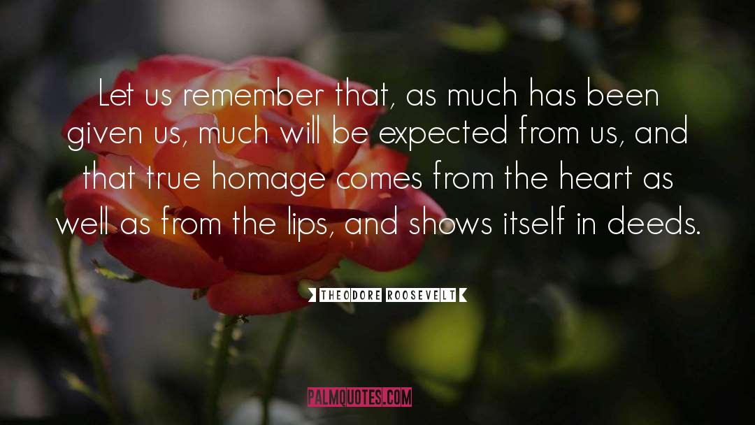 True Allergic Reaction quotes by Theodore Roosevelt