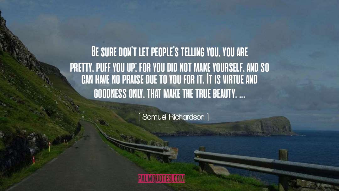 True Beauty quotes by Samuel Richardson