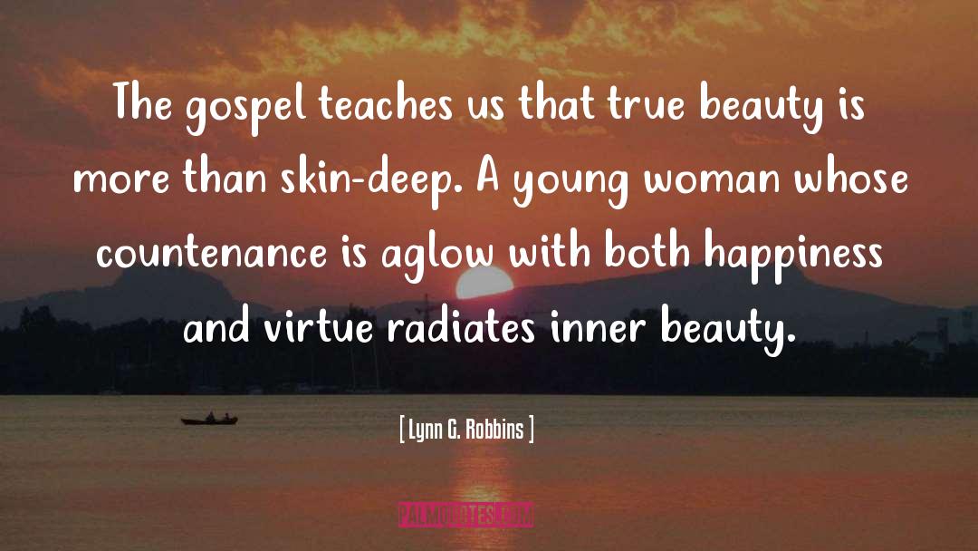 True Beauty quotes by Lynn G. Robbins