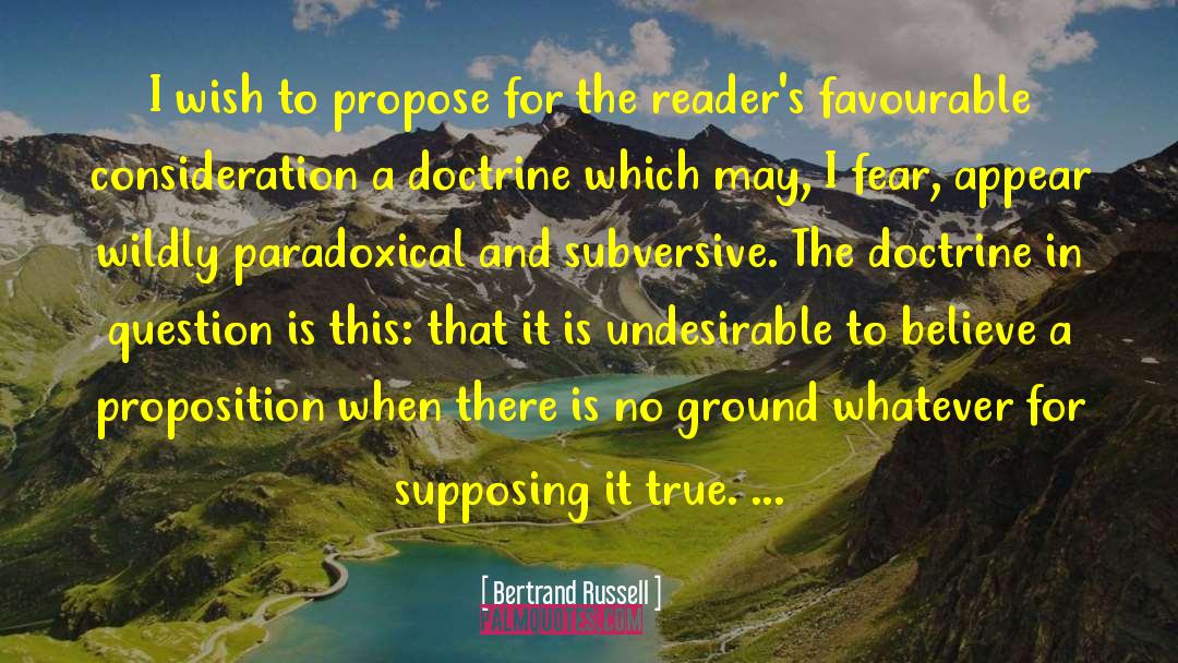 True Belief quotes by Bertrand Russell