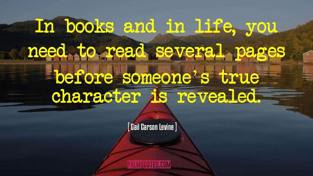 True Character Is Revealed quotes by Gail Carson Levine