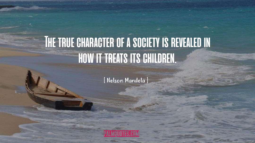 True Character quotes by Nelson Mandela